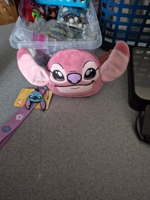Bioworld Lilo & Stitch Angel Coin Purse Wristlet With Charm New with Tags 