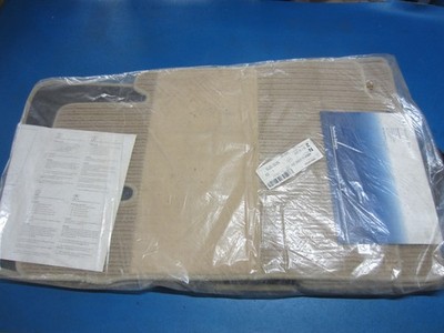 Fußmatte Mercedes W220 W 220 Ripps Beige ORIGINAL NEU NOS B67683066 SATZ