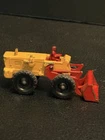 Vintage Matchbox No.43 Aveling Barford Tractor Shovel Red Bucket Lesney