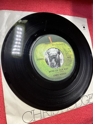 Chris Hodge   We re On Our Way / Supersoul 45 Apple 1850 1972 Apple Label