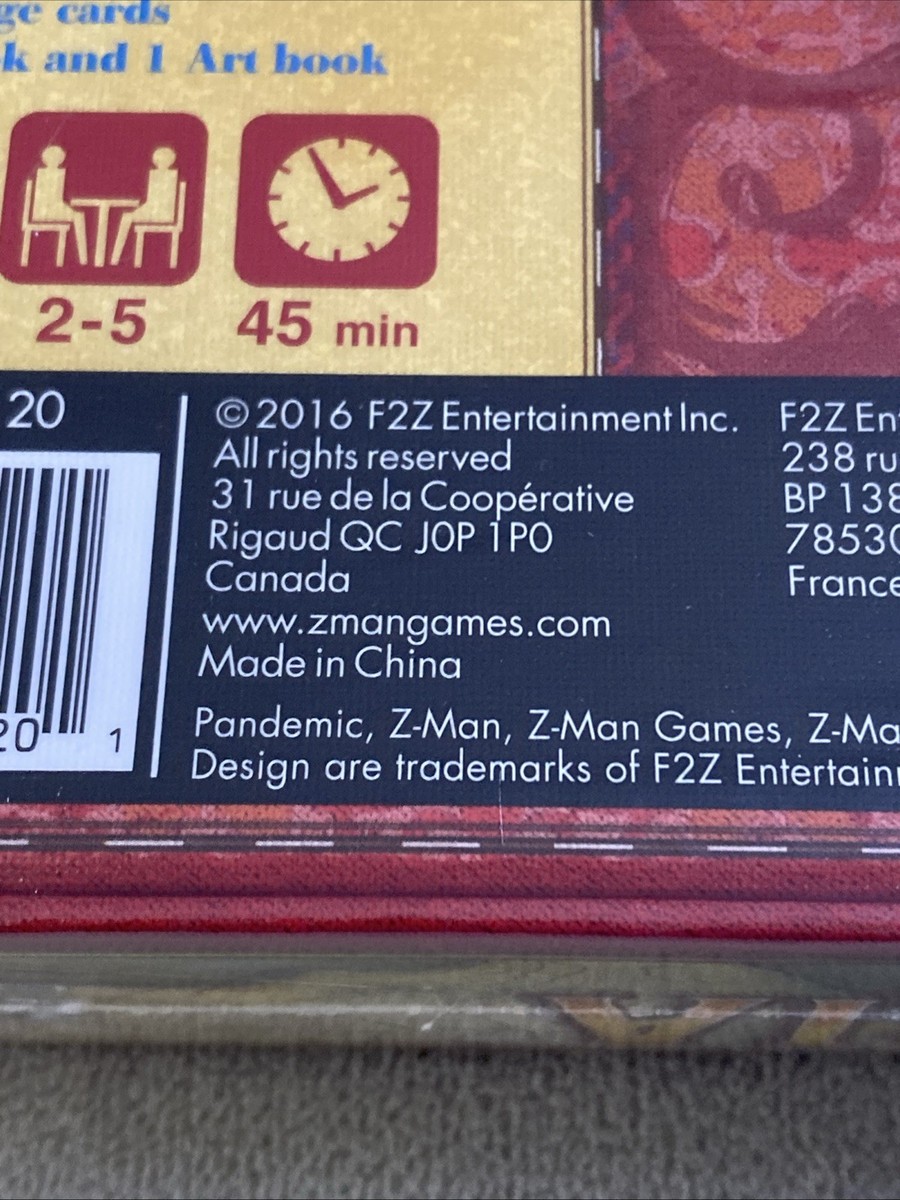 Pandemic Iberia Board Game Limited Collector's Edition Z-Man Games