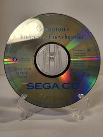 Compton's Interactive Encyclopedia Sega CD JVC X'Eye Not For Resale