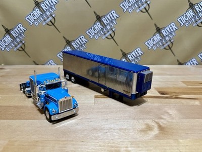 DCP 1/64 WESTERN DISTRIBUTING Kenworth W900A Reefer Trailer Semi