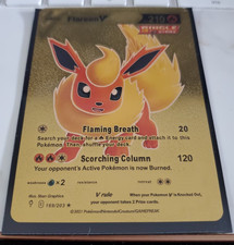 2021  Nintendo Flareon V Evolving Skies 169/203 Foil Full Art English 210HP on eBay