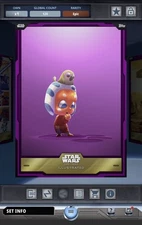 AHSOKA TANO 125c EPIC PURPLE CTI ILLUSTRATED 2026-TOPPS STAR WARS CARD TRADER