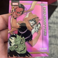 2026 Topps Chrome Marvel Comics Hallows'Eve #122 Pink Refractor 13/250