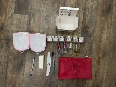 Revel Nail Starter Dip Powder Kit Instructions, Tools, Multiple Dip Powders