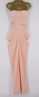 Alexander Wang VELOURS SÄULENKLEID DAMEN TRÄGERLOS US 6/UK 10 PINK UVP 980 £ AD