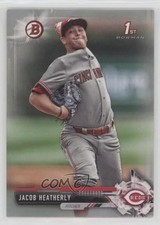 2017 Bowman Draft Silver 219/499 Jacob Heatherly #BD-18 s3g