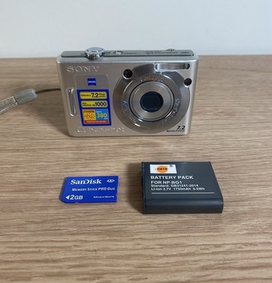 Sony Cyber-shot DSC-W35 7.2MP Digital Camera - Silver for
