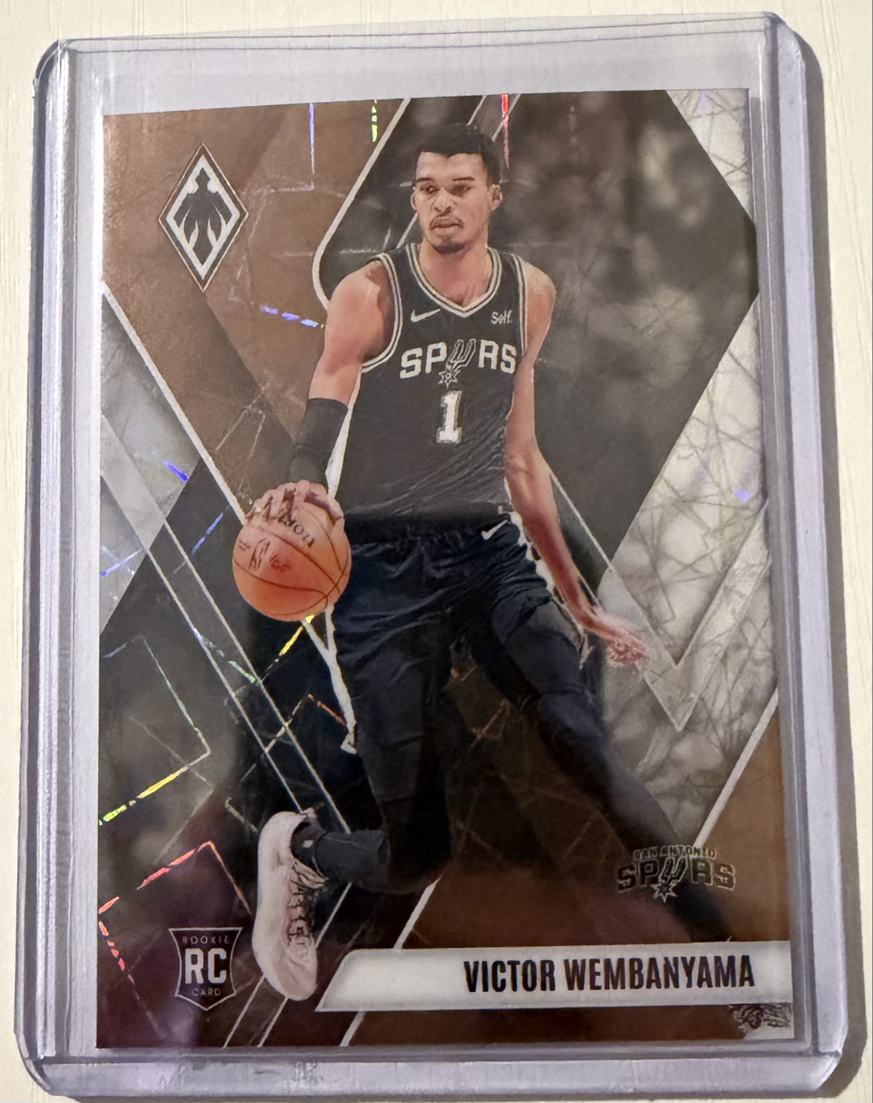 2023-24 Panini Phoenix - Rookies Victor Wembanyama #256 Bronze Lazer Phoenix /49