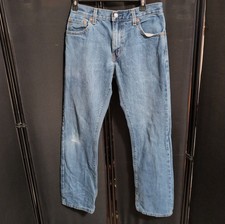 Levis 517 Mens Bootcut Jeans 30x32 Medium Wash Blue Denim Western Cowboy Read