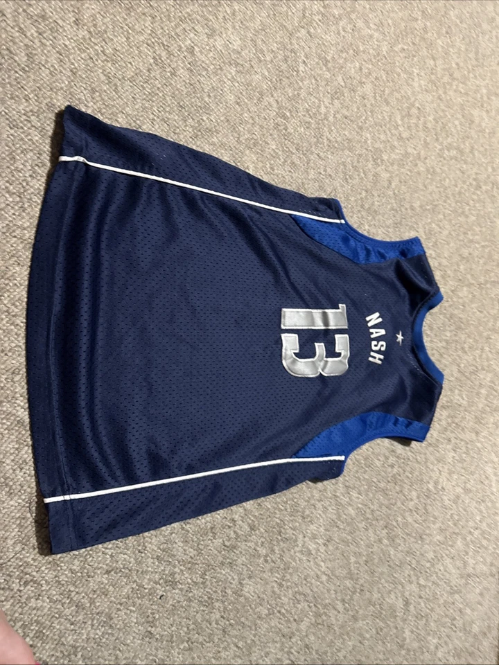 Camiseta Nike Steeve Nash NBA Dallas Mavericks #13 Talla Juvenil Grande L De Colección Foto 3 de 3