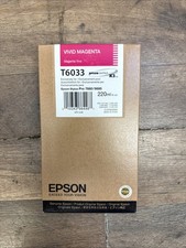 Epson Vivid Magenta T6033 Genuine Ink Expired 12/2014