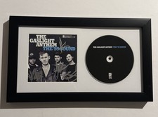 THE GASLIGHT ANTHEM FULL BAND SIGNED THE ‘59 SOUND CD FRAMED BRIAN FALLON COA