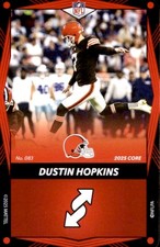 2025 Uno Elite Core Edition - Red Dustin Hopkins Browns #083