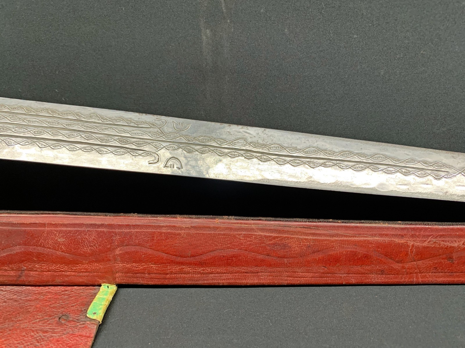 ANTIQUE AND MAGNIFICENT TAKUBA TUAREG SWORD, CIRCA 1950, RARE MODEL, AFRICA