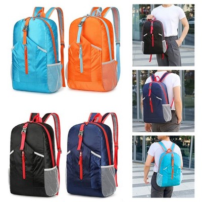 25L Faltbarer Nylon Rucksack zum Wandern f��r Camping und t?gliche Abenteuer