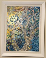 Dr Seuss Art “Chase In The Forest” Framed w/COA