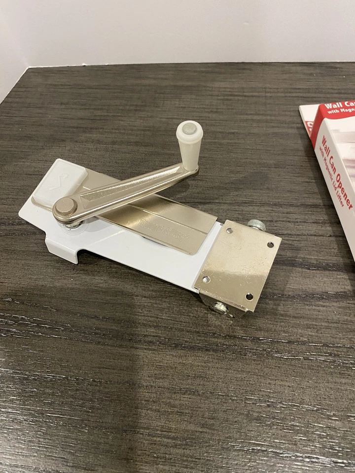 Swing-A-Way ® 609WH Manual Wall Mount Can Opener, Steel, White - Image 4 of 4