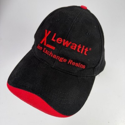 HIT WEAR Baseball Cap Men's One Size Adjustable Black Red XLewatit Logo