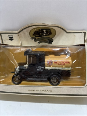 #ad Red Crown 1920 Model T Ford Gasoline Truck Die Cast Made in England $12.00