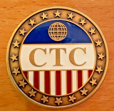 RARE, CIA Counter Terrorism Center CTC Challenge Coin Intelligence Community