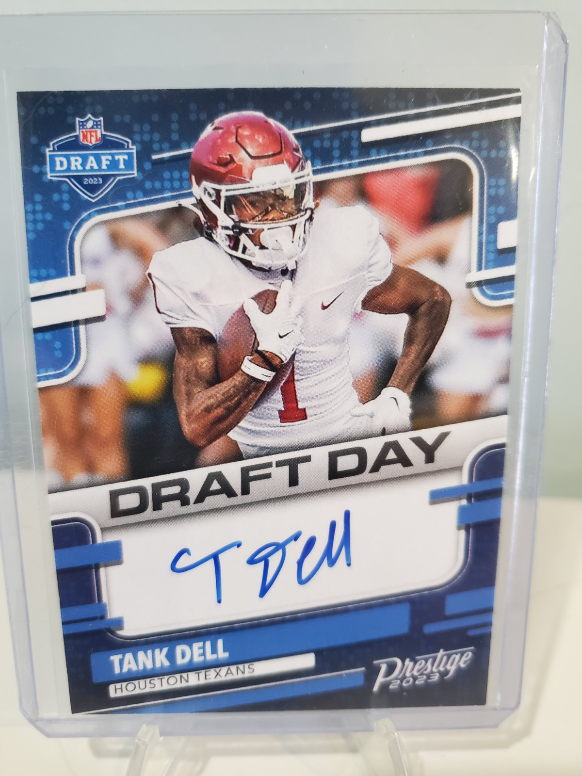 Tank Dell 2023 Panini Prestige SP RC Draft Day On Card Auto Autograph #DDS-TD 🔥