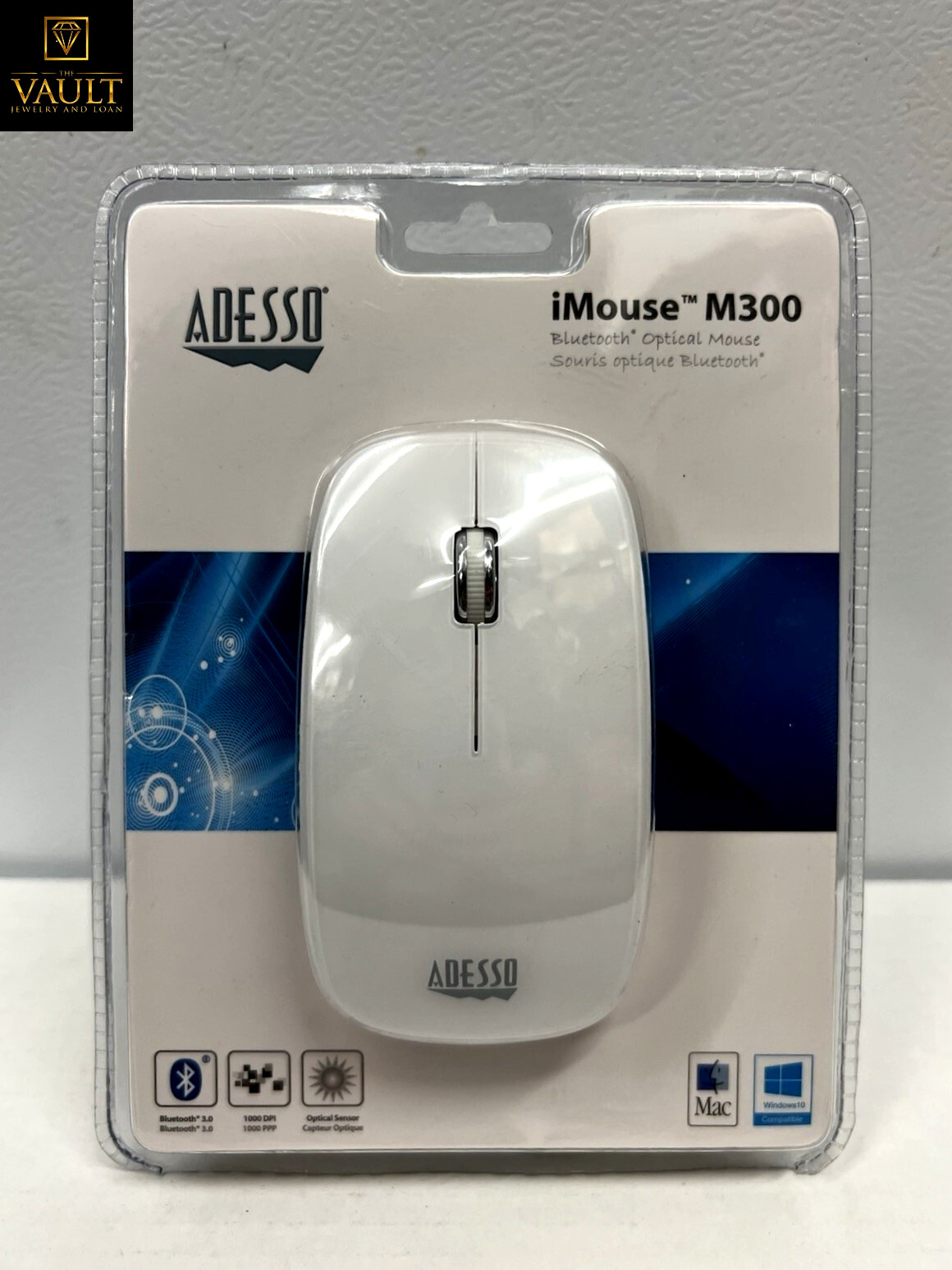 Adesso iMouse M300W Bluetooth Optical Mouse. Brand New, Seal