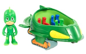 PJ Masks Swamp Vehicle Gekko Mobile Car Action Hero Figure Play Toy set