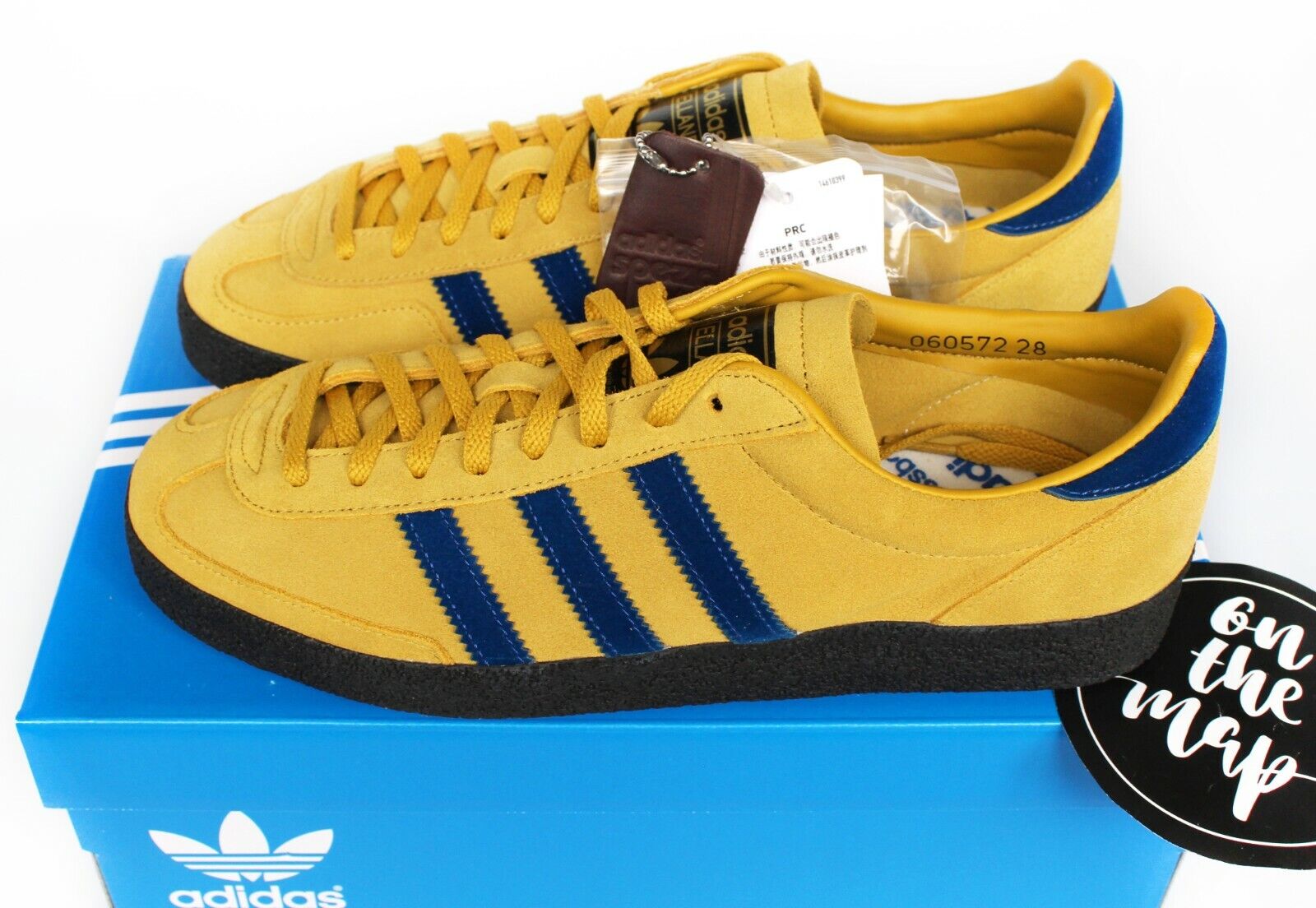 Huerta Menstruación Vamos Adidas Originals Spezial Elland Spzl Yellow Blue Black UK 5 12 13 US New |  eBay