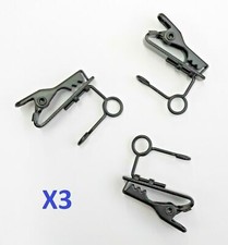 Mic Clips For SANKEN COS-11D Lavaliere Lapel Microphone x 3