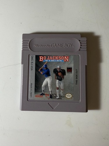 Bo Jackson: Two Games In One (Nintendo Game Boy, 1991) - TESTED