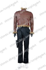 Resident Evil Cosplay Leon Scott Kennedy Costume Men's Halloween Outfit on Sale