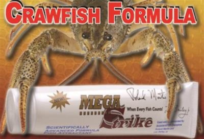 New Megastrike Fish Attractant Crawfish Formula Fishing Lure Bait Smell Tube 2Oz