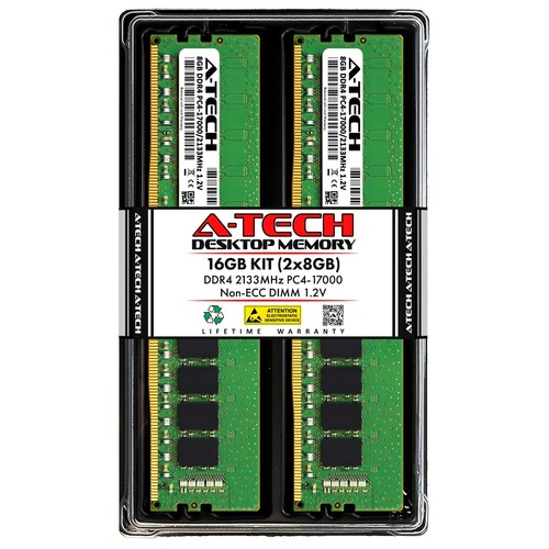 Crucial 8GB DDR4 2133 MHz PC4-17000 1Rx8 DIMM Desktop Memory RAM