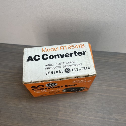 NEW General Electric Tape Recorder RT9541B Replacement OEM AC/DC Converter NOS - Picture 2 of 5