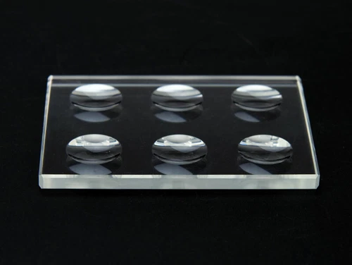 Microscopio de cavidad cóncava circular de vidrio óptico de 5 mm/10 mm de espesor - Imagen 6 de 31