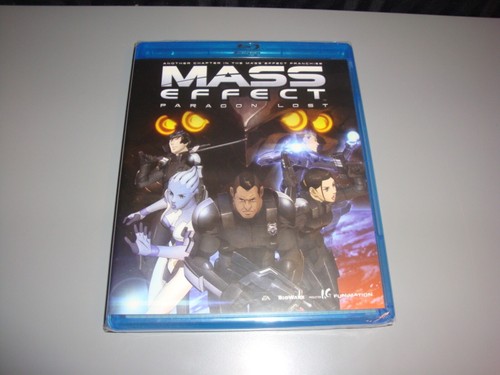 Mass Effect Paragon Lost Blu ray DVD Combo Pack New Slipcover Cartoon Animation - Picture 7 of 9