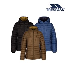 Trespass Womens Padded Down Jacket With Ripstop Fabric And Hood Bartush