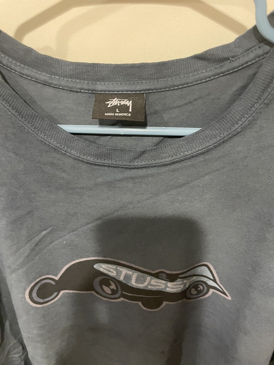 Stussy Racecar Box Logo Shirt (VERY RARE!) | eBay