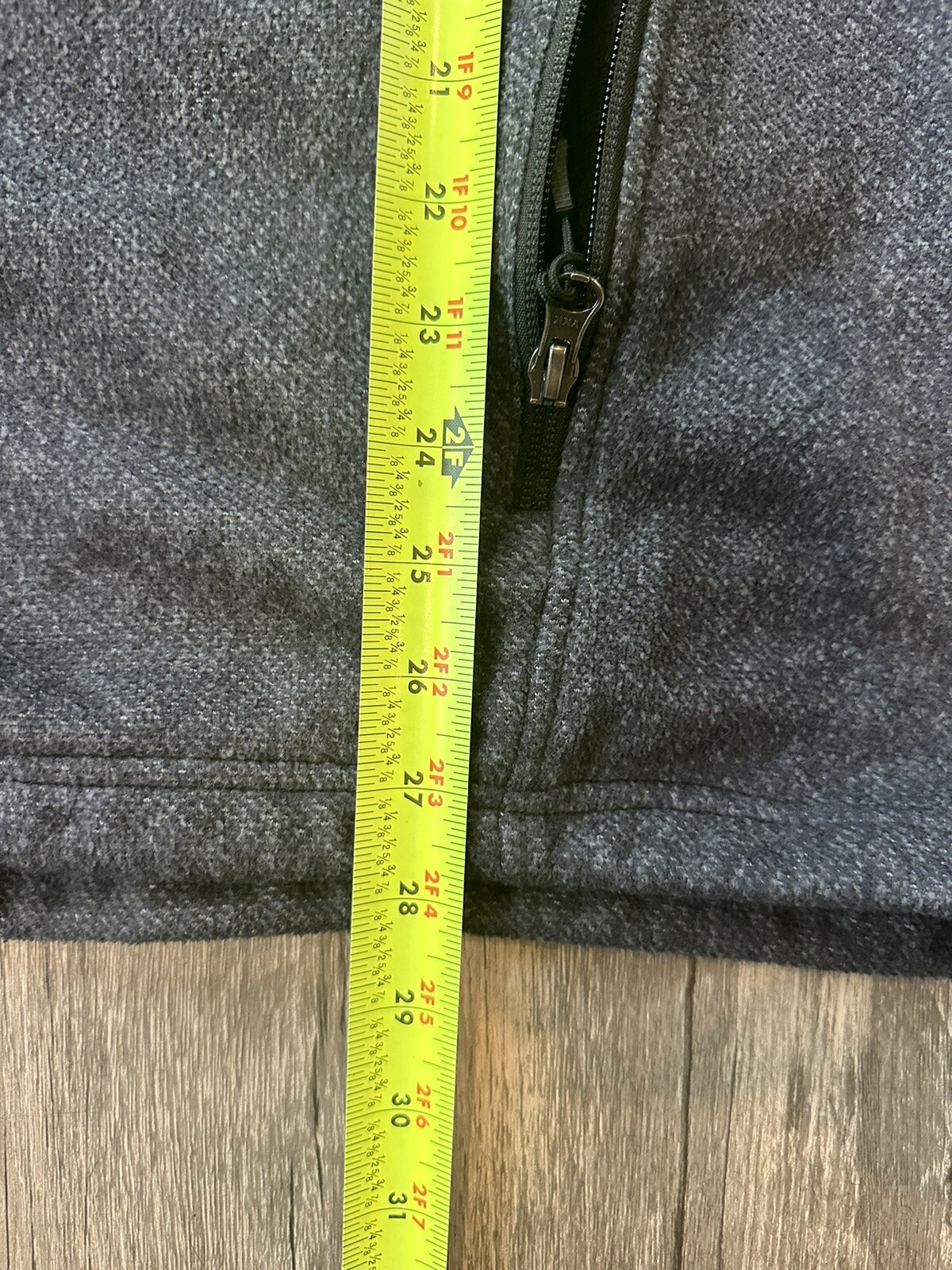 Carhartt Jacket Mens 3 XL Grey Fleece Dalton Full Zip Jacket Workwear