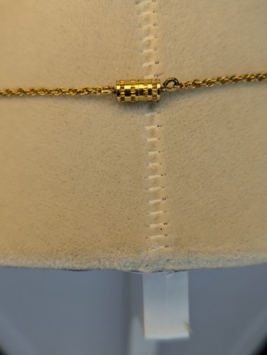 1928 Brand 3 Locked Pendant Gold Tone Chain Necklace - Picture 12 of 13