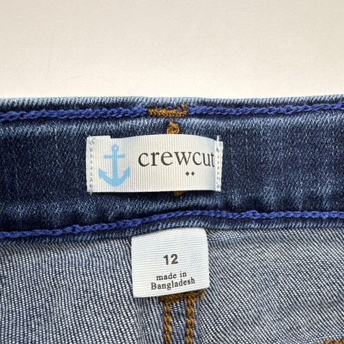 J. Crew Crewcuts Boys Slim Fit Flex Jeans Blue Medium Wash Size 12 - Picture 18 of 20
