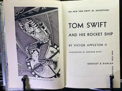 Tom Swift Jr. 4 Vol. Flying Lab, Jetmarine, Raketenschiff, Riesenroboter - Bild 4 von 12