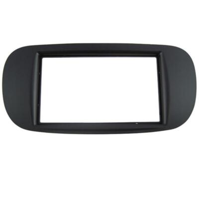 Car Stereo Radio Fascia Dash Panel 2 Din Frame For FIAT 500 2007+