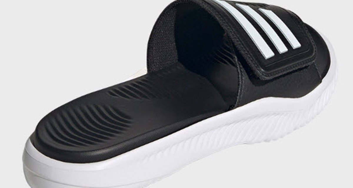 Adidas Men Alpha Response Slide Slipper 2.0 Black Shoes