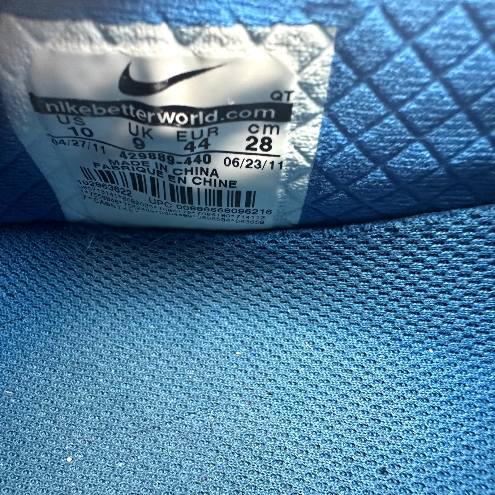 nike air max 2011 Blue