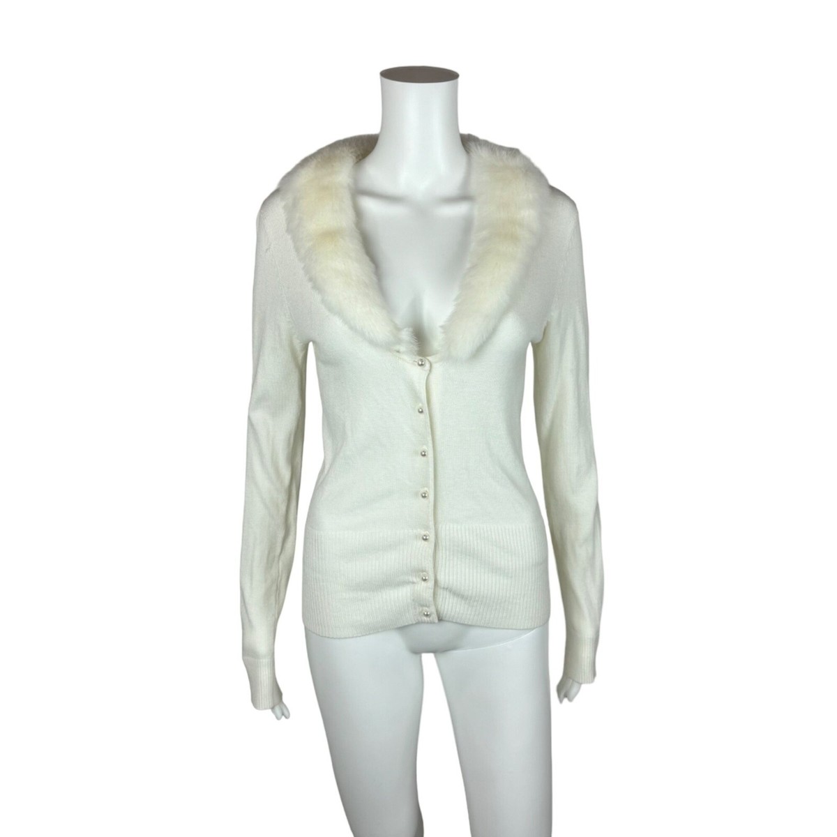 トップス 00s civarize drape feather cardigan y2k Y2k Fur Collared Cardigan Fur Collar Cardigan Sweater Women Faux