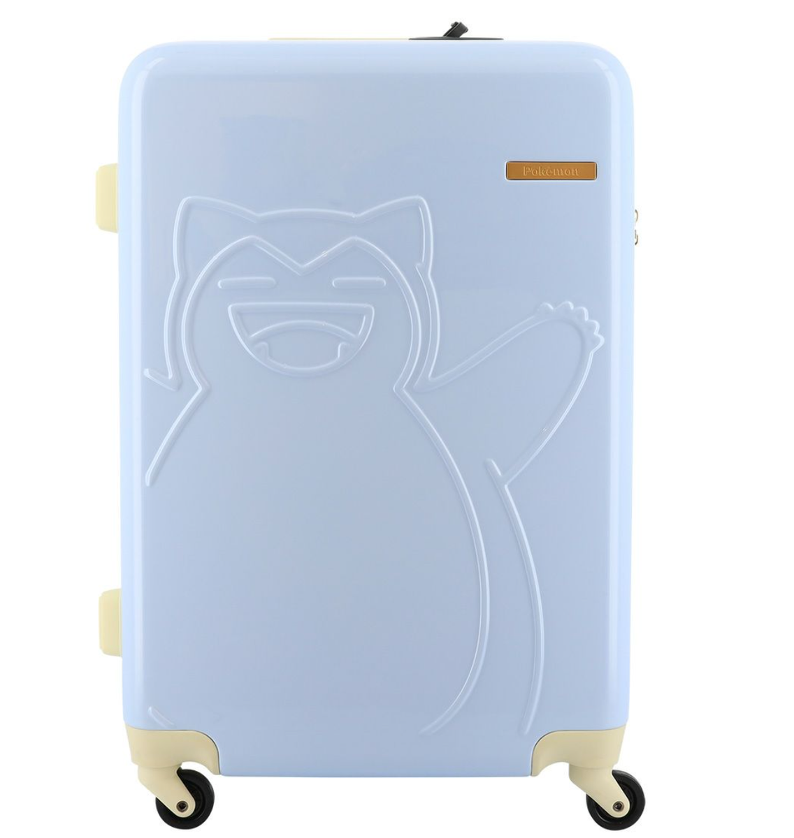 Pokemon Suitcase 62L 60cm 3.6kg Kabigon carry case with zipper and